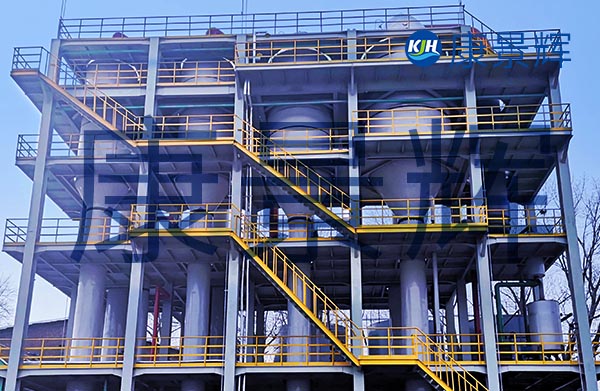 降膜四效蒸發(fā)器結(jié)構(gòu)、工作流程和技術(shù)特點(diǎn)